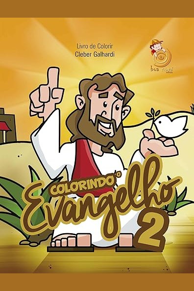 Capa de COLORINDO O EVANGELHO