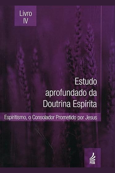 Capa de ESTUDO APROFUNDADO DA DOUTRINA ESPÍRITA