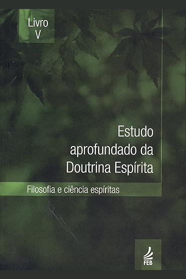 Capa de ESTUDO APROFUNDADO DA DOUTRINA ESPÍRITA