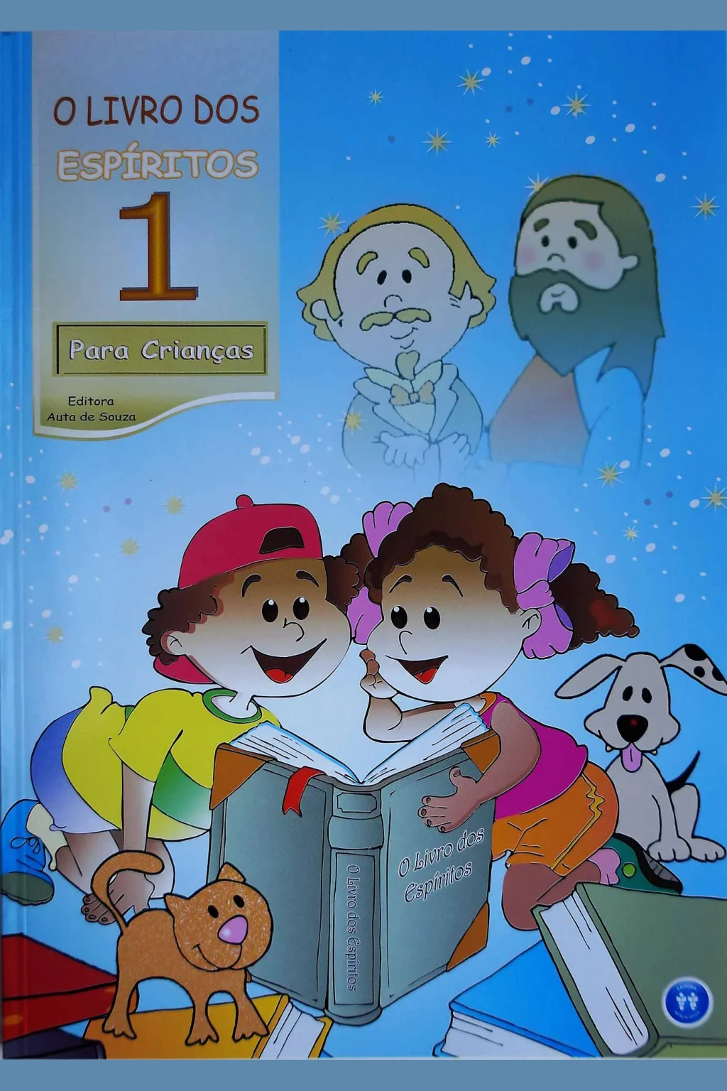 Capa de O LIVRO DOS ESPÍRITOS PARA CRIANÇAS